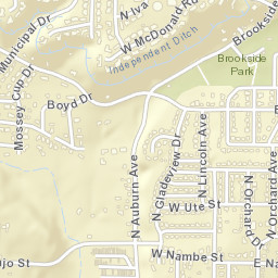 1304-1306 N Gladeview Dr, Farmington, NM Street Map