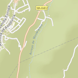 Montejaque Street Map