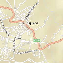 Yunquera Street Map