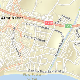 Almuñécar Street Map