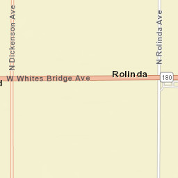 Rolinda California Street Map