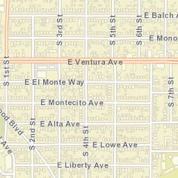 1000-1040 S Orange Ave, Fresno, CA 93702, USA Street Map