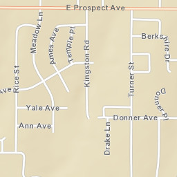 2416-2420 Meadow Lane, Ponca City, OK Street Map