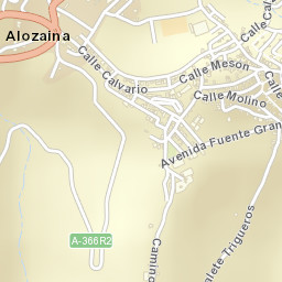 Alozaina Street Map