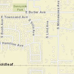 Goldleaf California Street Map