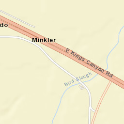 Minkler California Street Map