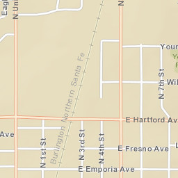 200 West Hartford Avenue Ponca City Street Map
