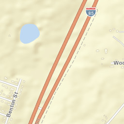 Interstate 85, La Crosse, VA 23950, USA Street Map