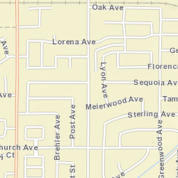 2171-2187 Holt Ave Sanger CA 93657 Street Map