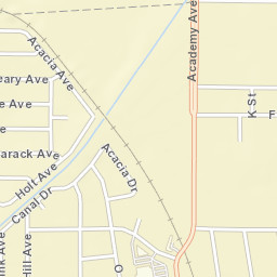 90 Academy Ave Sanger CA 93657 Street Map