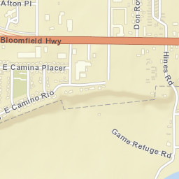 1208 Camino Morro, Farmington, NM Street Map