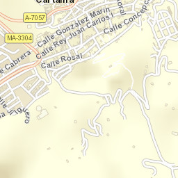 Cártama Street Map
