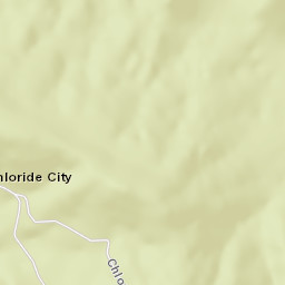 Chloride City California Street Map