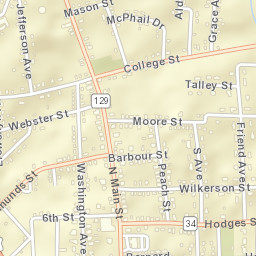 1822-1898 Spring Avenue, South Boston Street Map