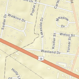 967 U.S. 58, Emporia, VA 23847, USA Street Map