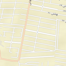 Salman Shahr Street Map