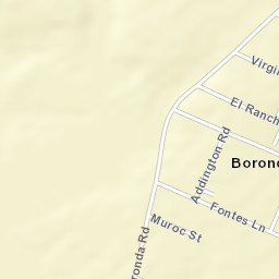 Boronda California Street Map