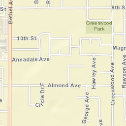 2301-2399 9th St Sanger CA 93657 Street Map