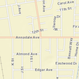 716-722 Annadale Avenue, Sanger, CA Street Map