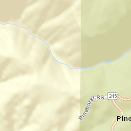 Pinehurst California Street Map