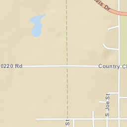 701-899 Country Club Drive Nowata Street Map