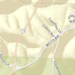 17483 Missouri 13, Reeds Spring, MO 65737 Street Map