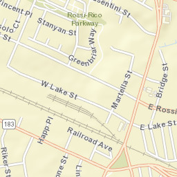 Salinas California Street Map