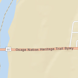 Ponca City OK 74604 America Street Map