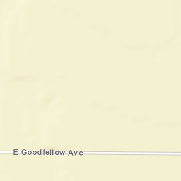 17142-17496 E Goodfellow Ave Sanger Street Map