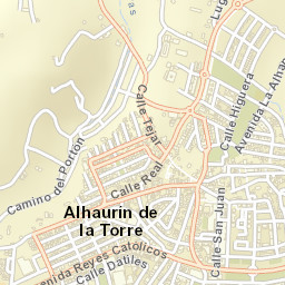 Alhaurín de la Torre Street Map