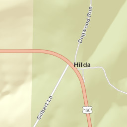 24402 U.S. 160, Mark Twain National Forest Street Map