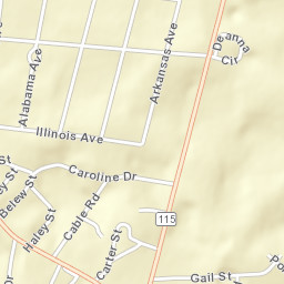 112-178 Cable Road, Oak Grove, KY Street Map