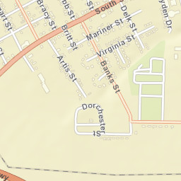 413 Morton St Franklin, Virginia Street Map