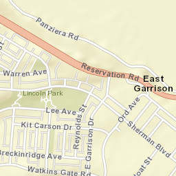 East Garrison California Street Map
