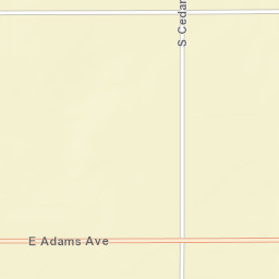 Oleander California Street Map