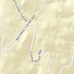 Sierra Glen California Street Map