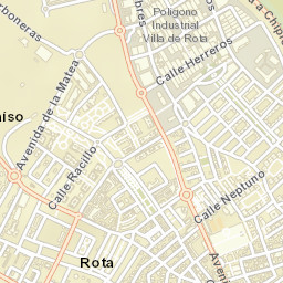 Rota Street Map