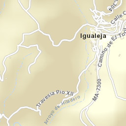 Igualeja Street Map