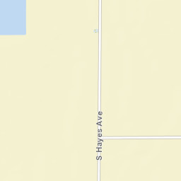 7379-7429 S Hayes Ave Fresno CA Street Map