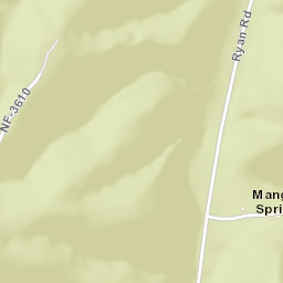 Mangum Springs Arizona Street Map
