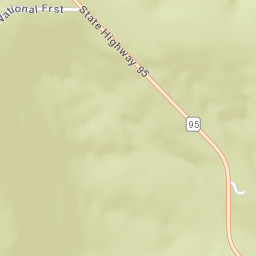 Mark Twain National Forest Missouri 95 Theodosia MO Street Map