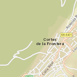 Cortes de la Frontera Street Map