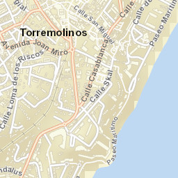 Torremolinos Street Map