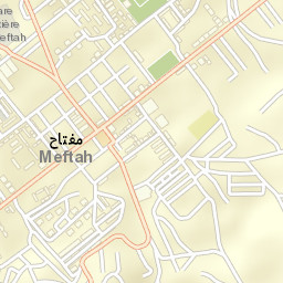 Meftah Street Map