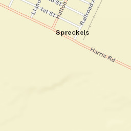 Spreckels California Street Map