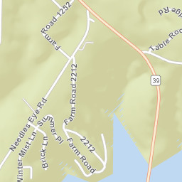 MO-39 Shell Knob Missouri Street Map