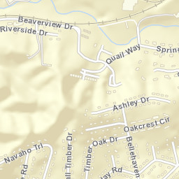 284 Bellehaven Dr, Bristol, VA 24201 Street Map