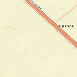 Spence California Street Map