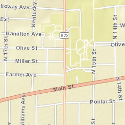 302-306 N 16th St Murray KY 42071 Street Map