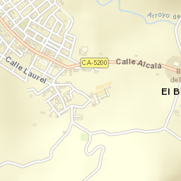 San José del Valle Street Map
